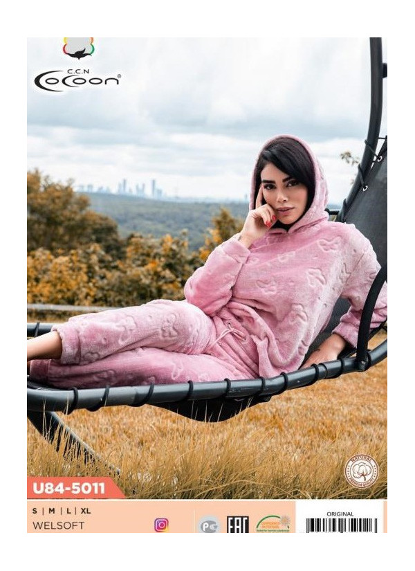 CCNU84-5011_ORI Pants Homewear Set (S+M+L+XL) — Turkish textile wholesale