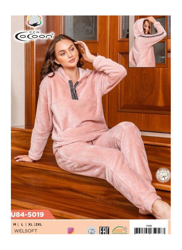 CCNU84-5019_PEM Pants Homewear Set (M+L+XL+XXL) — direct Turkish factory supply