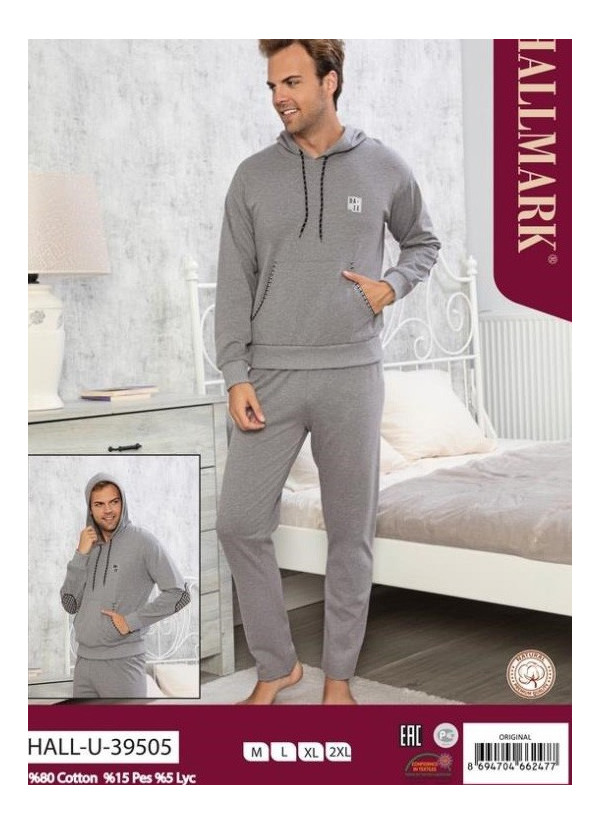 Мужской Комплект с Брюками (M+L+XL+XXL) HALLMARK HALL-U39505_ORI — оптовая поставка из Турции