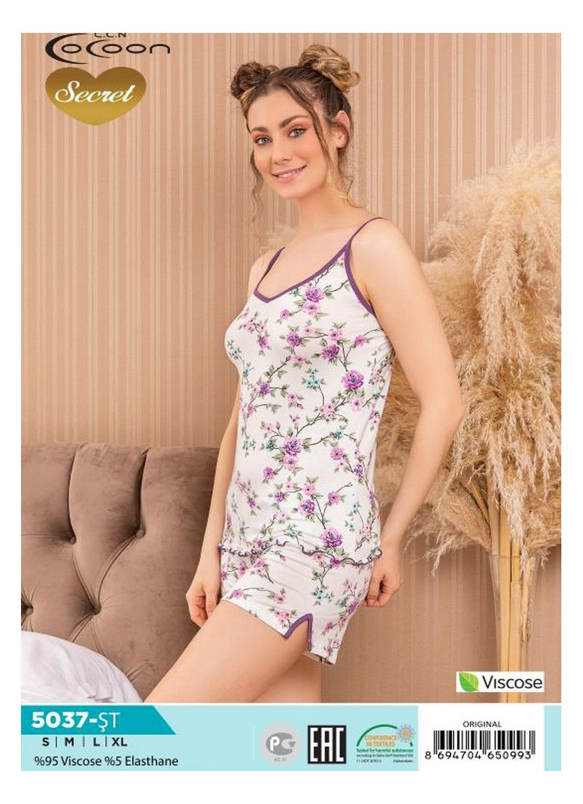 COC.5037.ST_ORI Shorts Homewear Set (S+M+L+XL) — factory-direct from Turkey