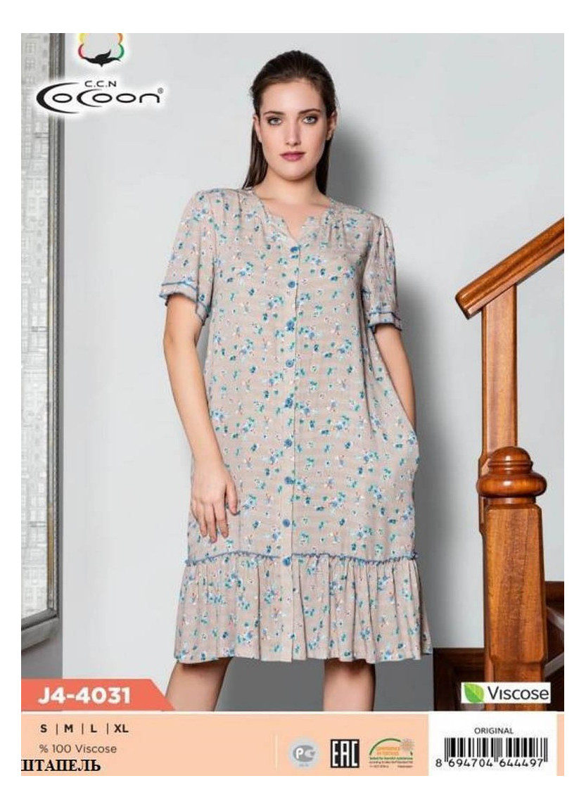 CCNJ4-4031_ORI Women's Robe (S+M+L+XL) — factory-direct from Turkey