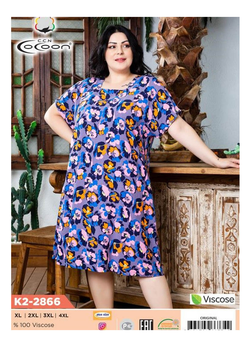CCNK2-2866_ORI Dress (XL+XXL+3XL+4XL) — direct Turkish factory supply