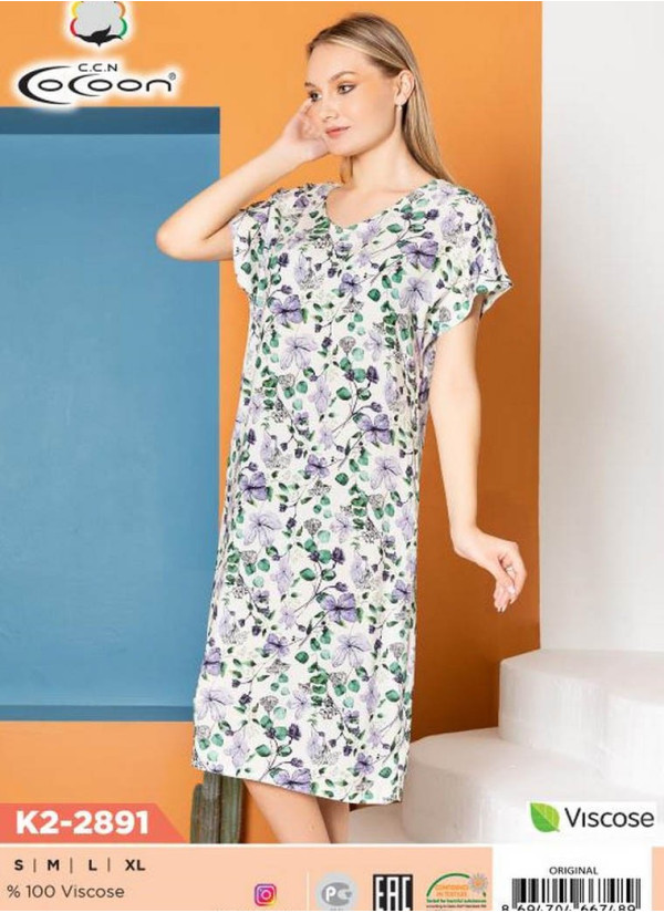 CCNK2-2891_ORI Dress (S+M+L+XL) — Turkish textile wholesale