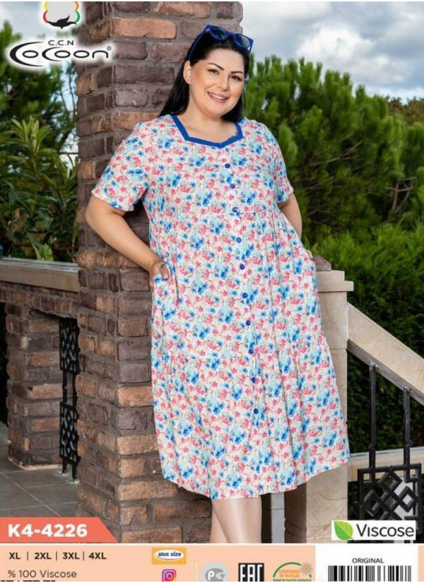 CCNK4-4226_ORI Women's Robe (XL+XXL+3XL+4XL) — wholesale for boutiques