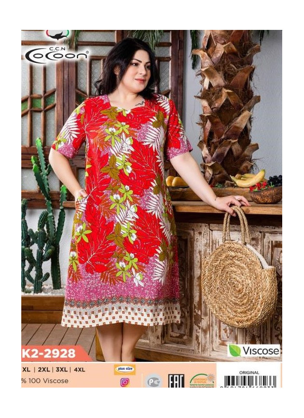 CCNK2-2928_ORI Dress (XL+XXL+3XL+4XL) — direct Turkish factory supply