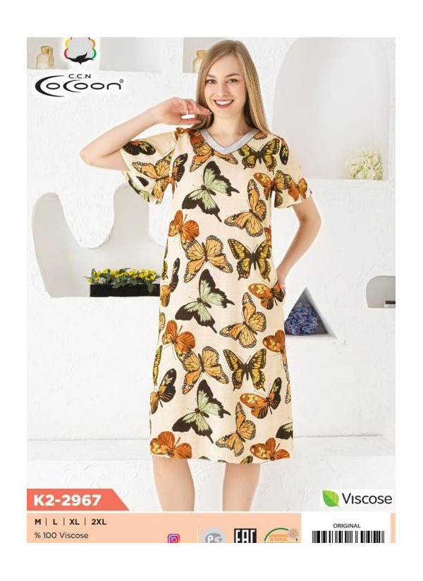 CCNK2-2967_ORI Dress (M+L+XL+2XL) — wholesale from Turkey