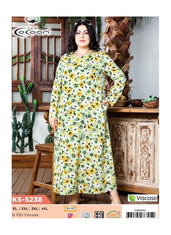 CCNK5-5238_ORI Dress (XL+XXL+3XL+4XL) — factory-direct from Turkey