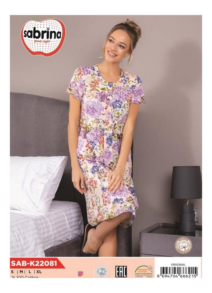 SAB.K22081_ORI Nightdress (S+M+L+XL) — Turkish factory wholesale