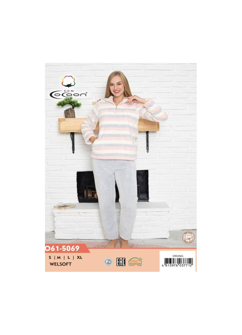 CCNO61-5069_ORI Pants Homewear Set (S+M+L+XL) — Turkish factory wholesale