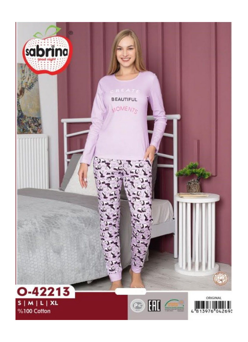 SAB.O42213_ORI Pants Homewear Set (S+M+L+XL) — Turkish textile wholesale