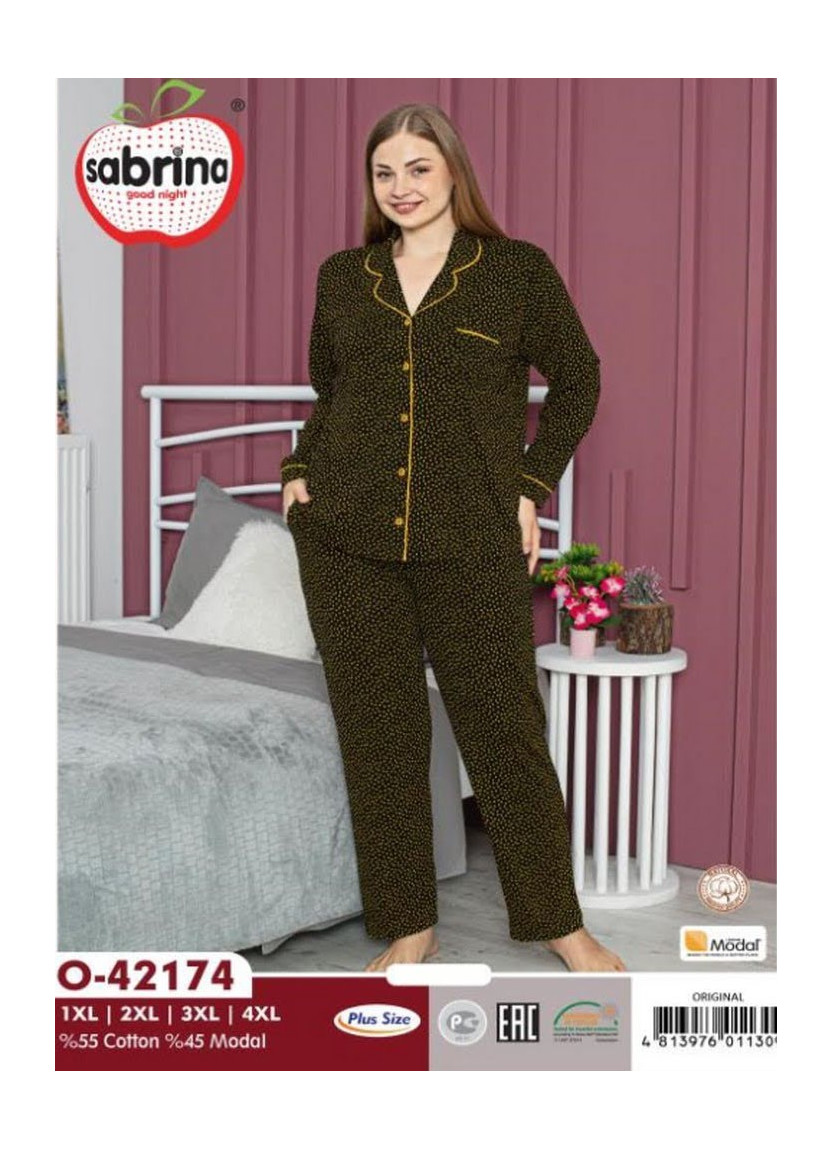 SAB.O42174_ORI Pants Homewear Set (XL+2XL+3XL+4XL) — wholesale from Turkey