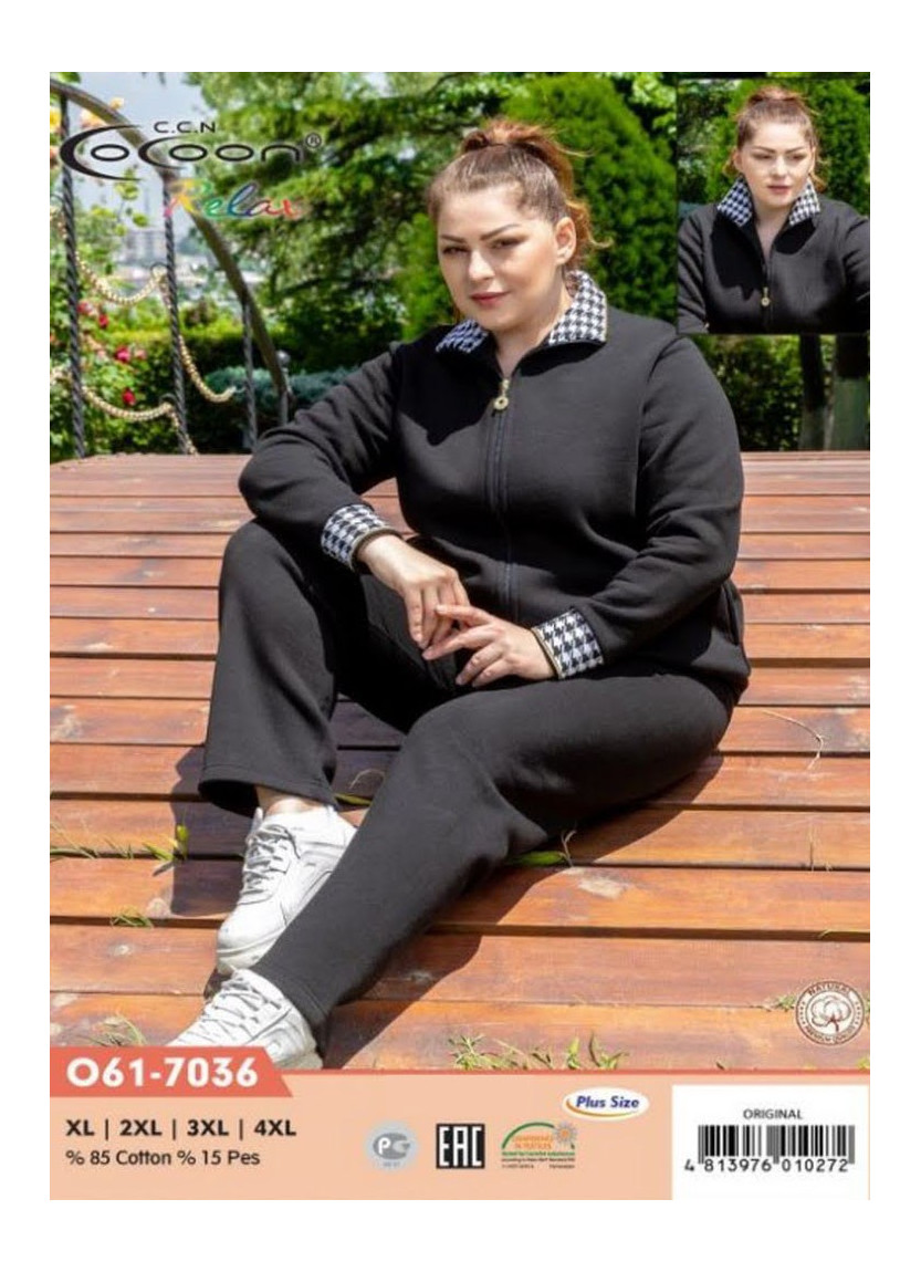 CCNO61-7036_ORI Pants Homewear Set (XL+2XL+3XL+4XL) — wholesale from Turkey