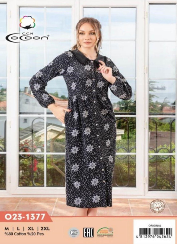 CCNO23-1377_ORI Women's Robe (M+L+XL+2XL) — Istanbul wholesale supplier