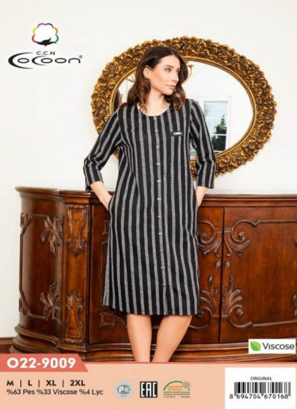 CCNO22-9009_ORI Women's Robe (M+L+XL+2XL) — wholesale for boutiques