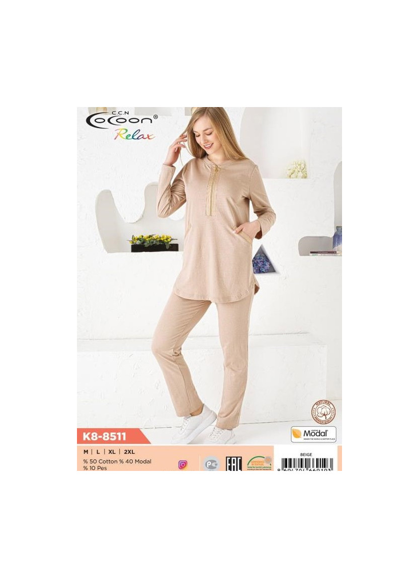 CCNK8-8511_BIG Pants Homewear Set (M+L+XL+XXL) — factory-direct from Turkey