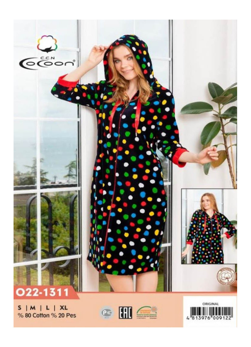 CCNO22-1311_ORI Women's Robe (S+M+L+XL) — factory-direct from Turkey