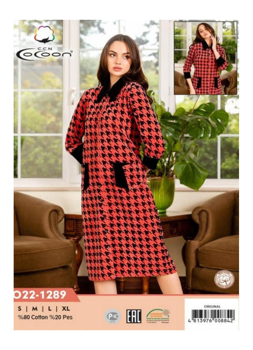 CCNO22-1289_ORI Women's Robe (S+M+L+XL) — wholesale from Turkey