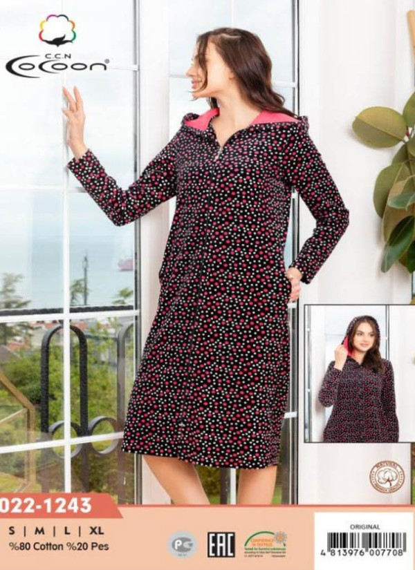 CCNO22-1243_ORI Women's Robe (S+M+L+XL) — wholesale for boutiques