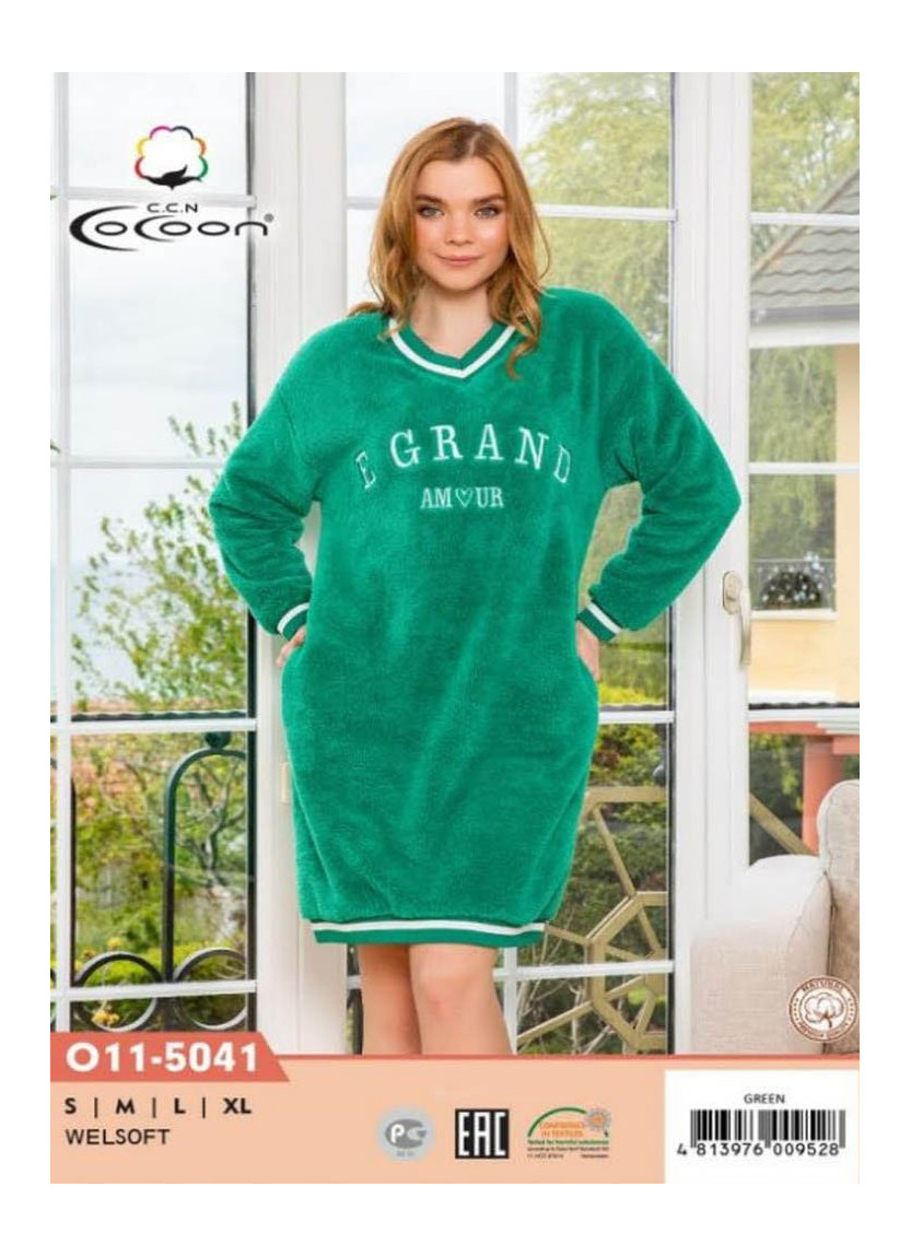 CCNO11-5041_GRN Dress (S+M+L+XL) — direct Turkish factory supply
