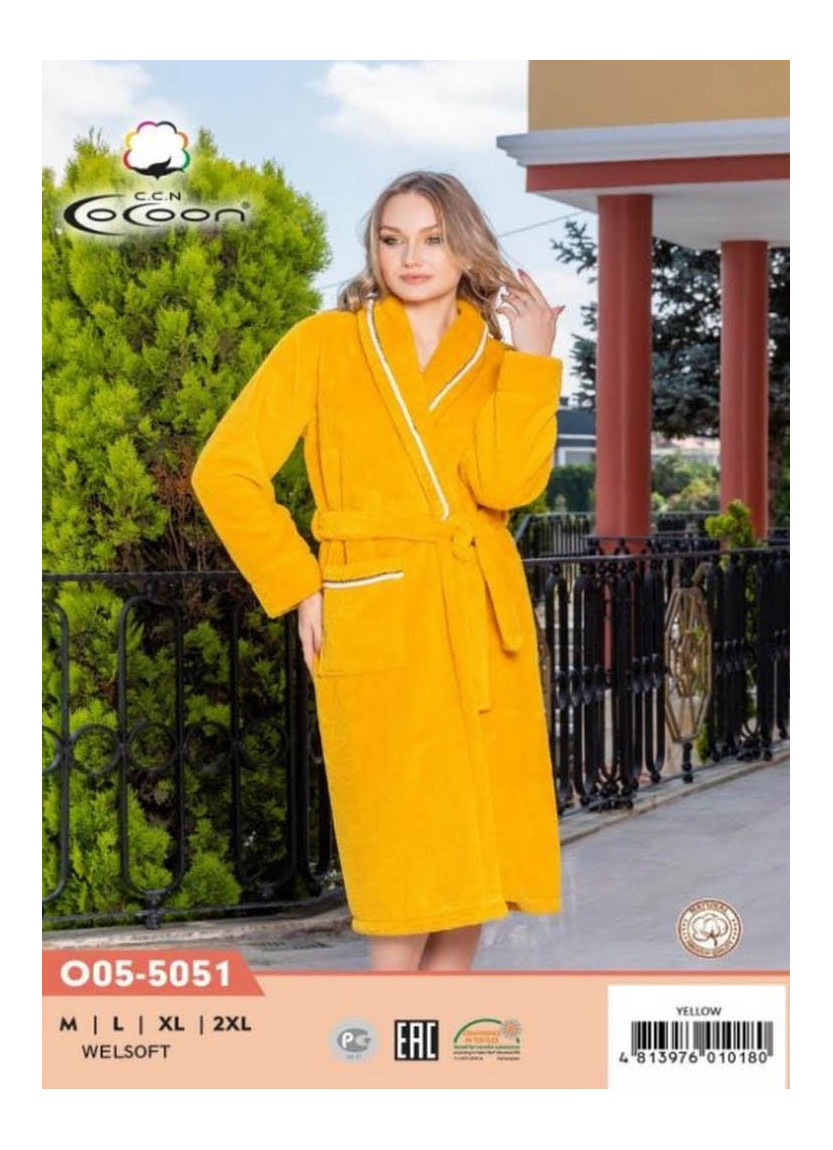 CCNO05-5051_SAR Welsoft Women's Robe (M+L+XL+2XL) — direct Turkish factory supply