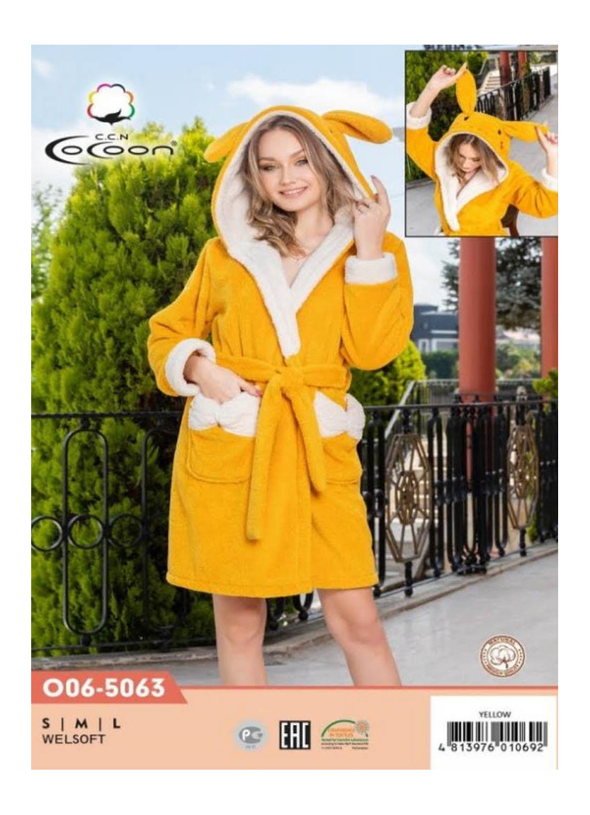 CCNO06-5063_SAR Welsoft Women's Robe (S+M+L) — Turkish textile wholesale