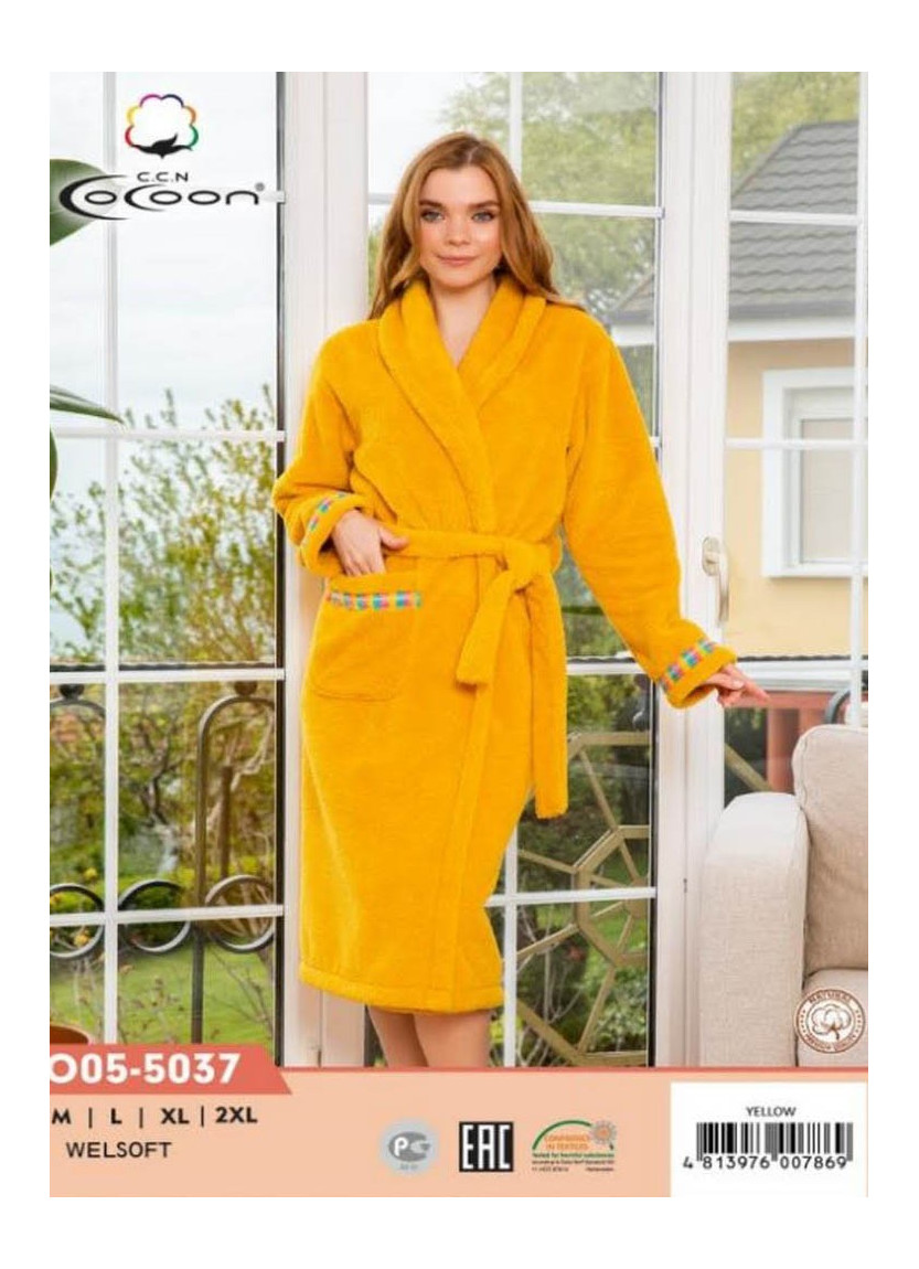 CCNO05-5037_SAR Welsoft Women's Robe (M+L+XL+2XL) — wholesale from Turkey