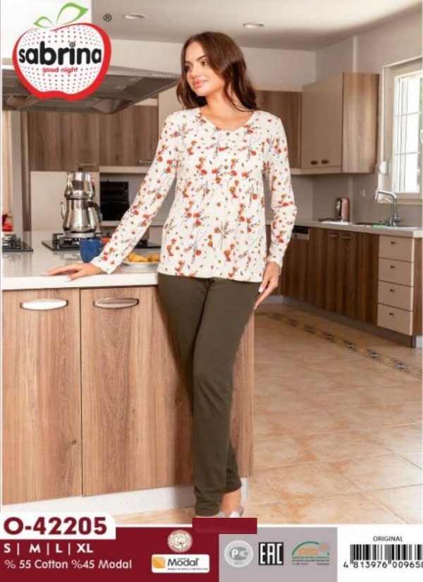 SAB.O42205_ORI Pants Homewear Set (S+M+L+XL) — Turkey wholesale collection