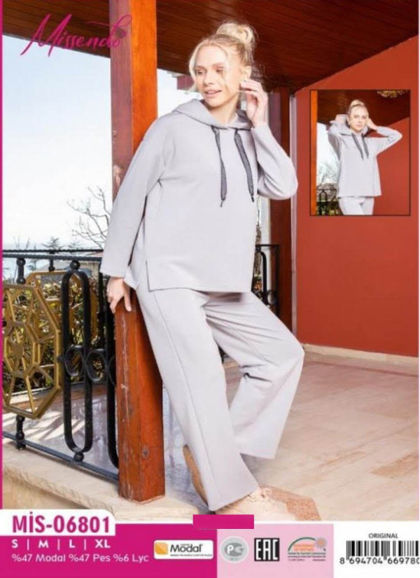 MİS-O6801_ORI Pants Homewear Set (S+M+L+XL) — wholesale for boutiques