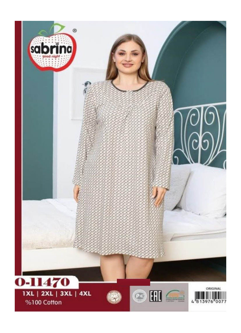 SAB.O11470_ORI Nightdress (1XL+2XL+3XL+4XL) — Turkey wholesale collection