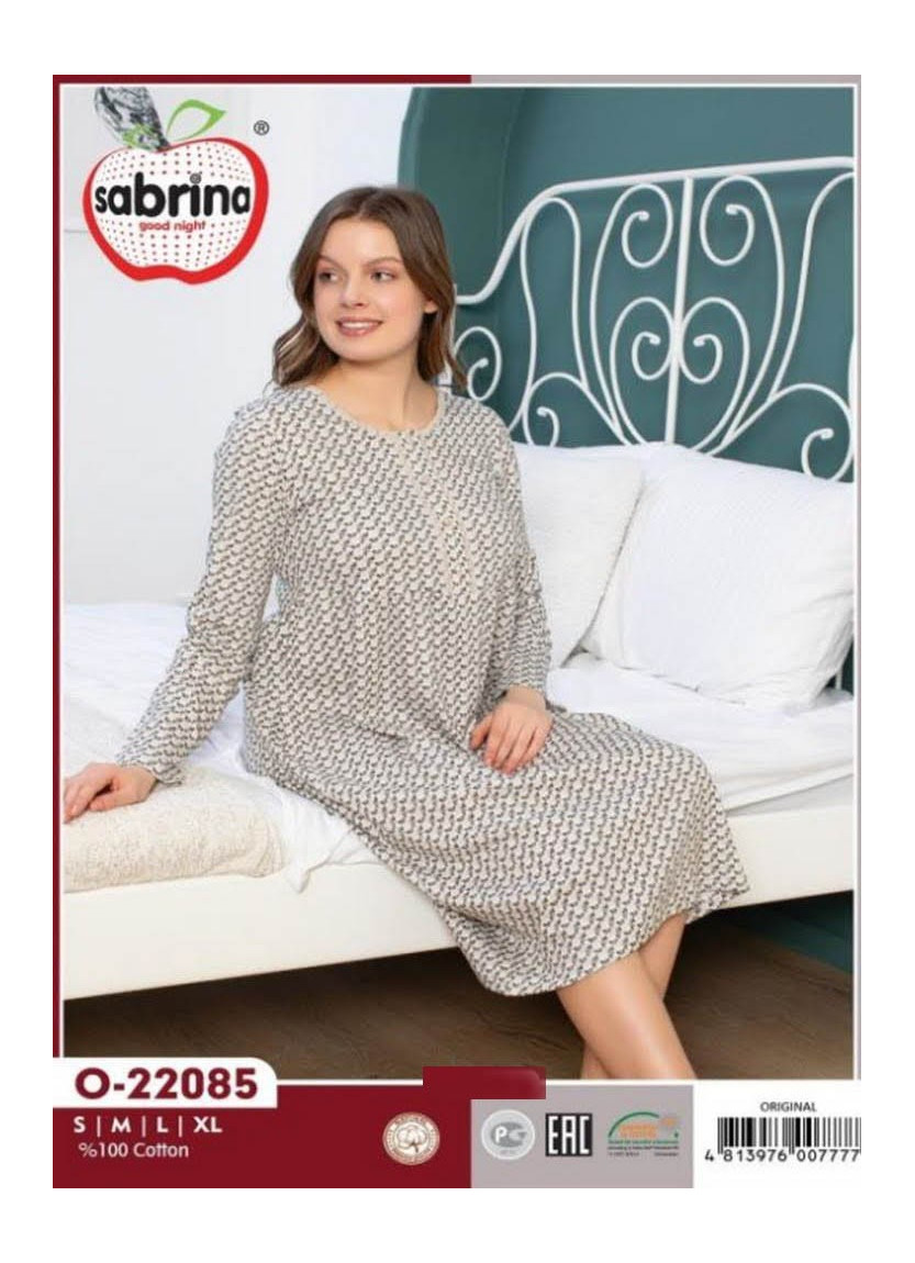 Ночная Сорочка (S+M+L+XL) Sabrina SAB.O22085_ORI — купить оптом со Стамбула