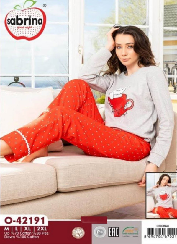 SAB.O42191_ORI Pants Homewear Set (M+L+XL+XXL) — wholesale for boutiques