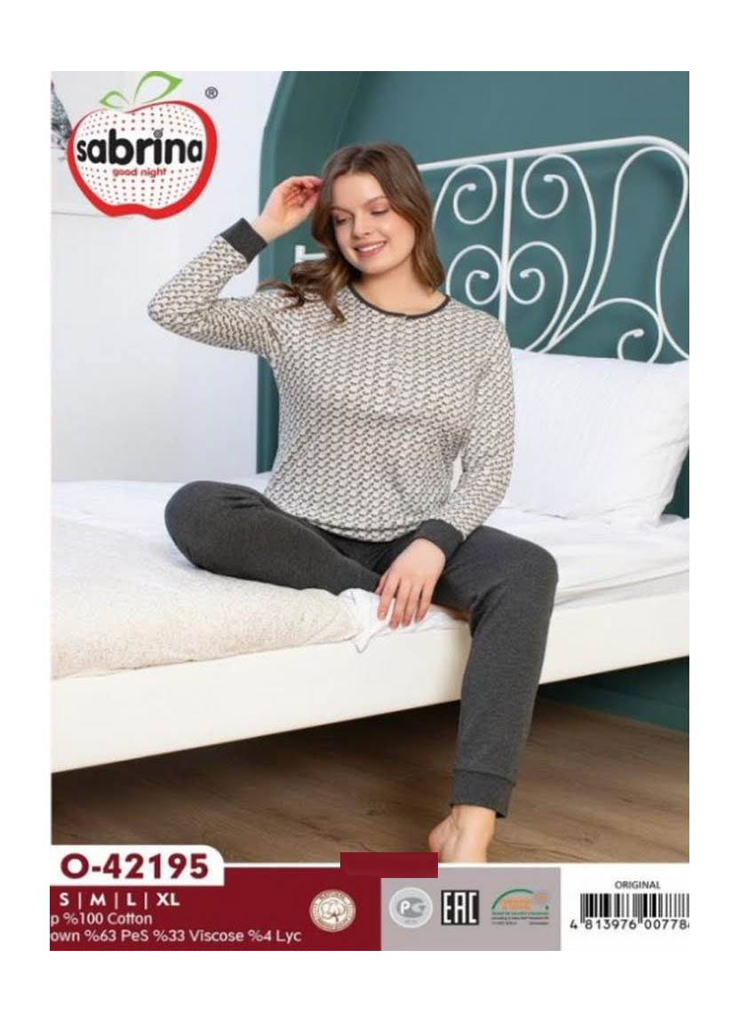 SAB.O42195_ORI Pants Homewear Set (S+M+L+XL) — Turkish factory wholesale