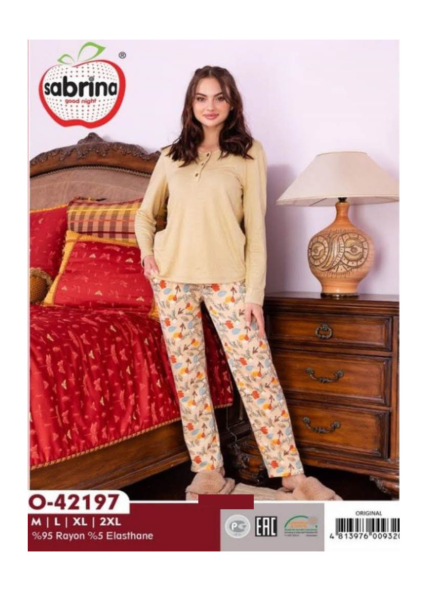 SAB.O42197_ORI Pants Homewear Set (M+L+XL+XXL) — Istanbul wholesale supplier