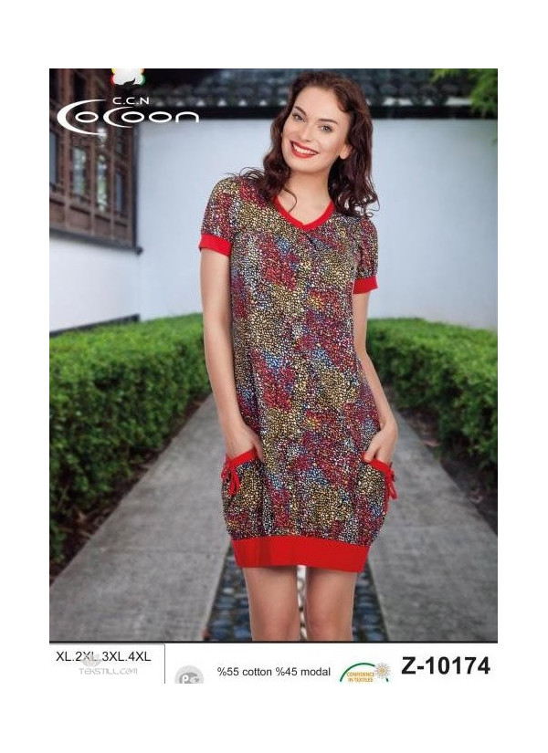 CCNZ10174_KIR Tunic (XL+2XL+3XL+4XL) — Turkey wholesale collection
