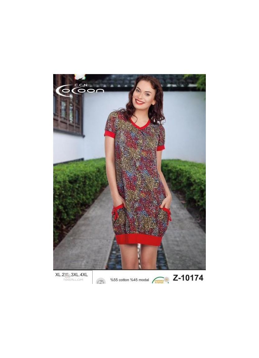 CCNZ10174_KIR Tunic (XL+2XL+3XL+4XL) — Turkey wholesale collection