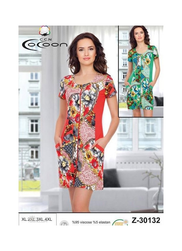 CCNZ30132_NÇÇ Women's Robe (XL+2XL+3XL+4XL) — wholesale for boutiques