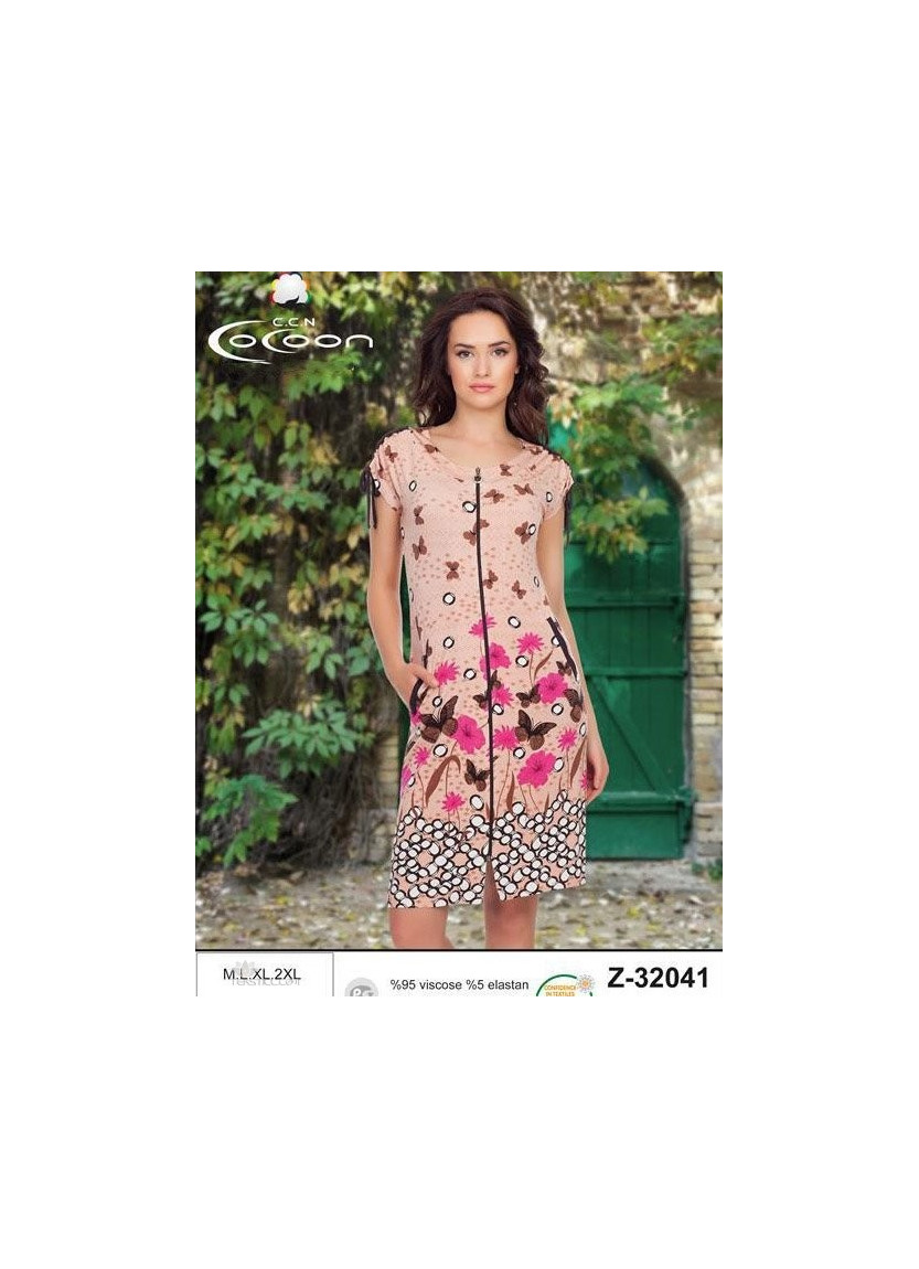 CCNZ32041_SMN Women's Robe (M+L+XL+XXL) — Turkish factory wholesale