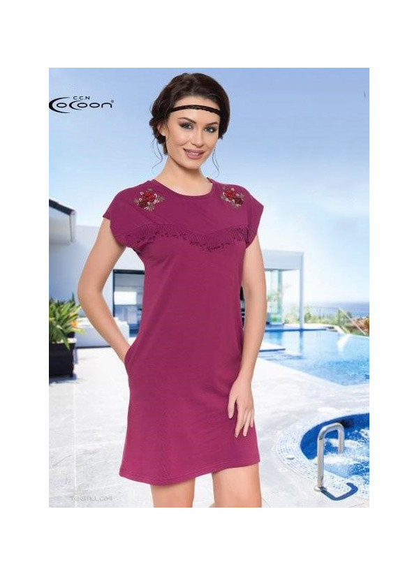 CCNM12653_MOR Tunic (S+M+L+XL) — wholesale for boutiques