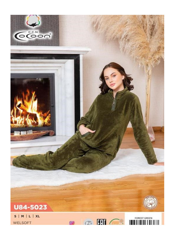 CCNU84-5023_FRS Pants Homewear Set (S+M+L+XL) — Turkish factory wholesale