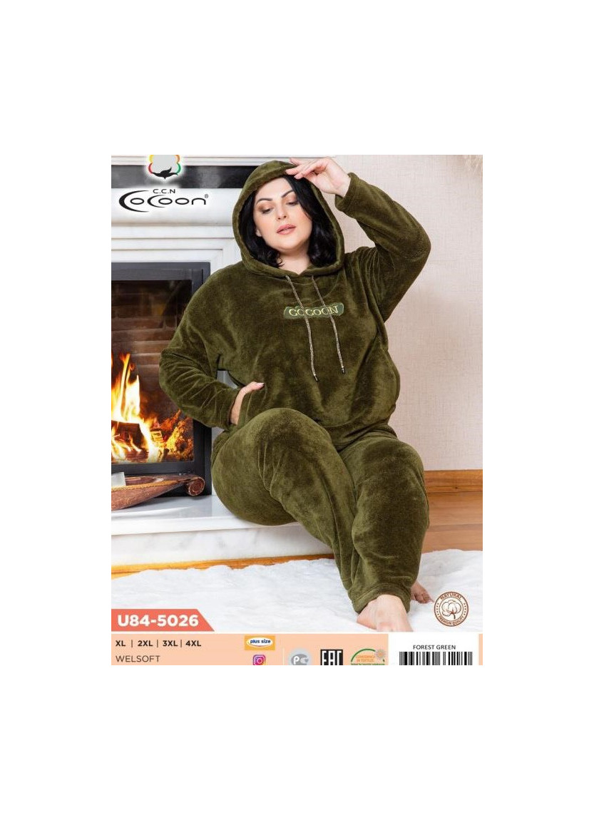 Комплект с брюками (XL+2XL+3XL+4XL) COCOON CCNU84-5026_FRS — купить оптом со Стамбула