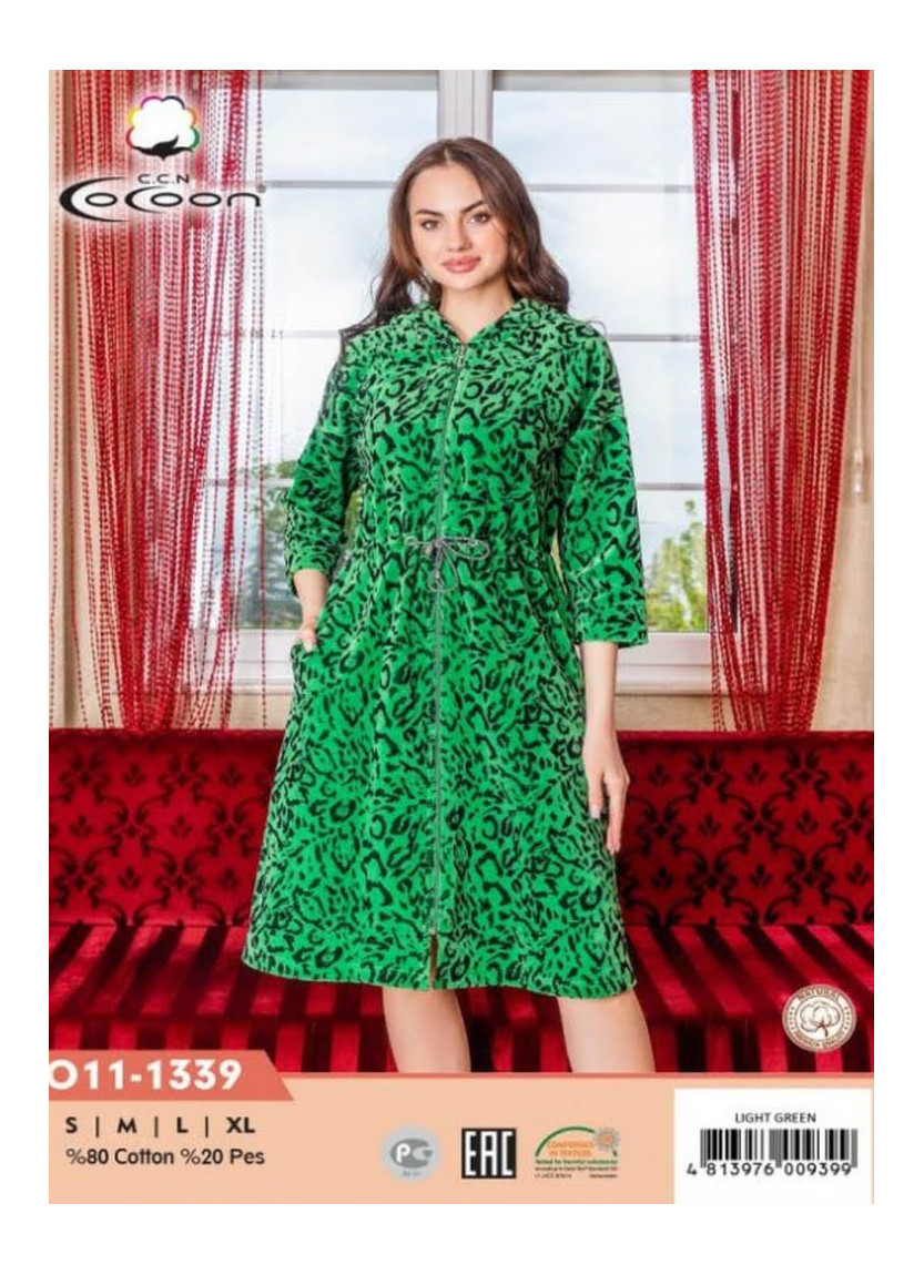 Халат Женский (S+M+L+XL) COCOON CCNO11-1339_LIG — купить оптом со Стамбула