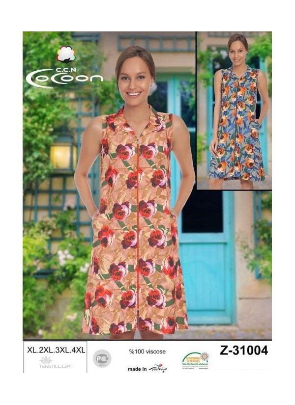 CCNZ31004_TRC Women's Robe (XL+2XL+3XL+4XL) — factory-direct from Turkey 2