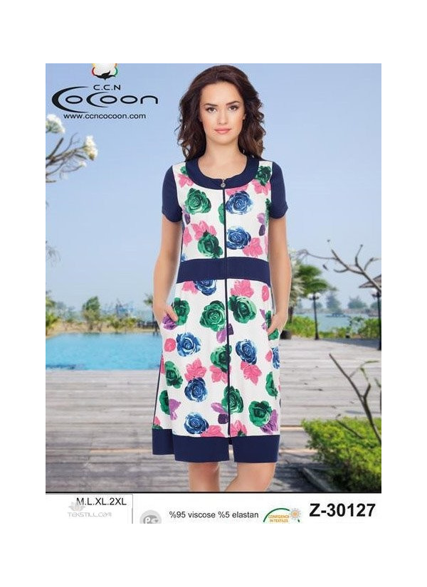 CCNZ30127_LAC Women's Robe (M+L+XL+2XL) — factory-direct from Turkey 2