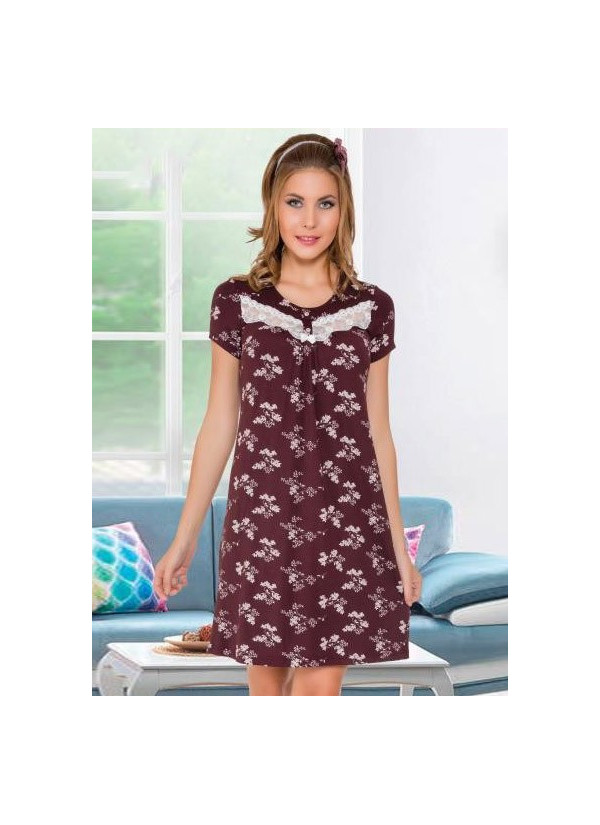 COC.3039.KG_KAH Nightdress (S+M+L+XL) — Istanbul wholesale supplier