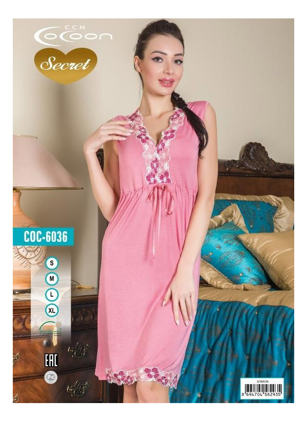 COC-6036_SMN Nightdress (S+M+L+XL) — wholesale for boutiques
