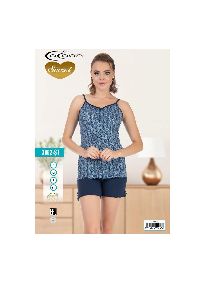 COC.3062.ST_LAC Shorts Homewear Set (S+M+L+XL) — direct Turkish factory supply