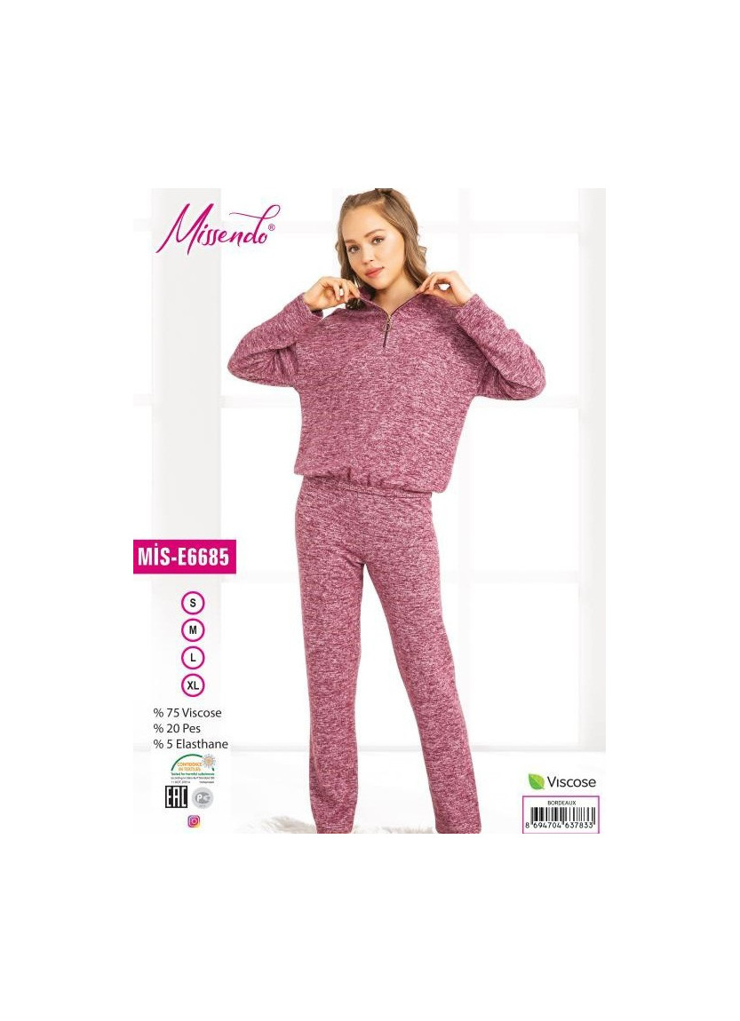 MİS-E6685_BOX Pants Homewear Set (S+M+L+XL) — direct Turkish factory supply
