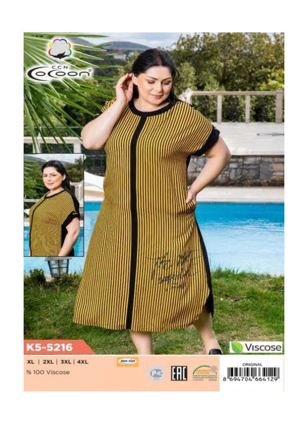 CCNK5-5216_ORI Dress (XL+XXL+3XL+4XL) — Turkey wholesale collection