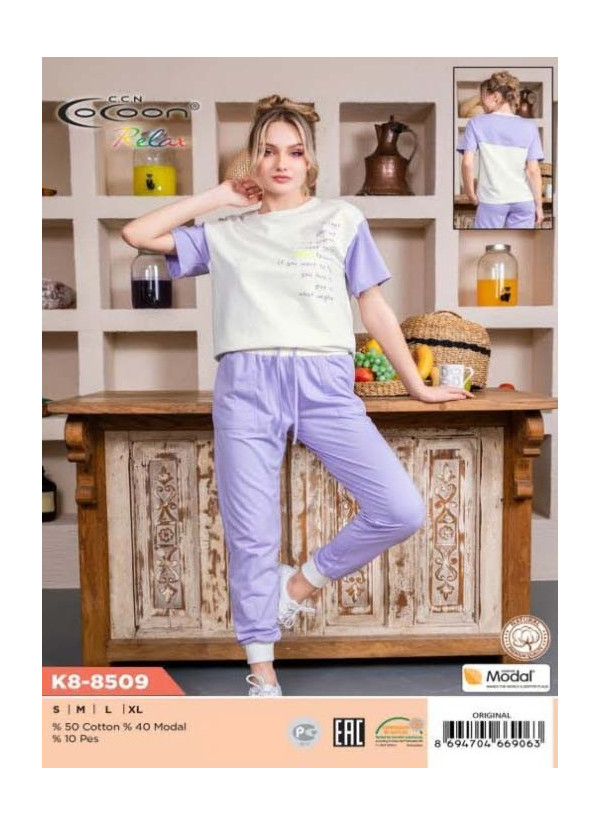 CCNK8-8509_ORI Pants Homewear Set (S+M+L+XL) — Turkey wholesale collection