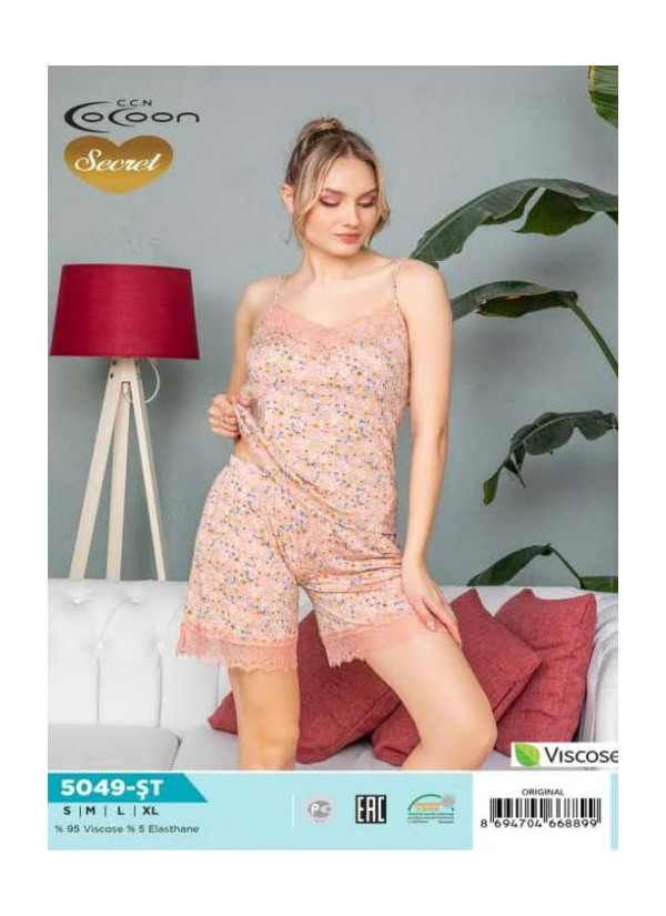 COC.3095.ST_ORI Shorts Homewear Set (S+M+L+XL) — Turkish textile wholesale 2